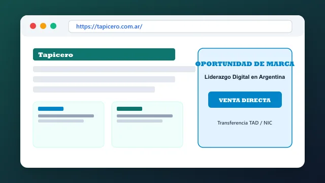 Modelo de aplicación comercial y proyectos digitales para tapicero.com.ar